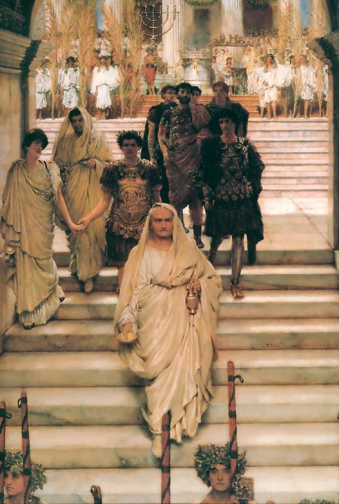 Sir Lawrence Alma-Tadema The Triumph of Titus